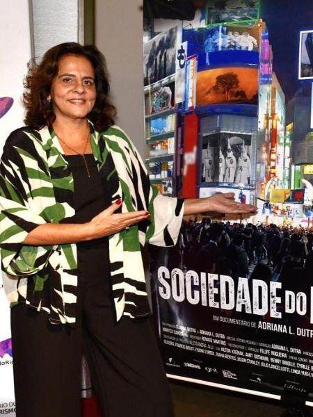 Adriana Dutra, que dirigiu o documentário "Sociedade do Medo", em cartaz nos cinemas - Reprodução/Instagram