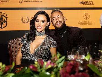 Neymar e Bruna Biancardi são flagrados juntos novamente na Arábia Saudita