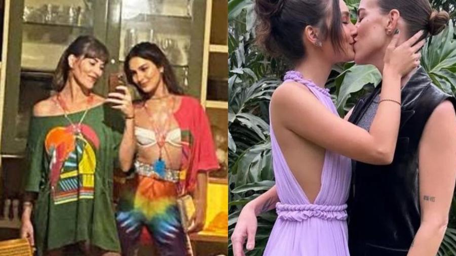 Marina Moschen namora a fotógrafa Emilia Sauaia desde 2021