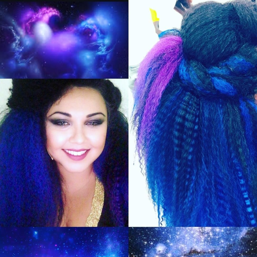 Galaxy Hair - Reprodução/Instagram/@nohawagih