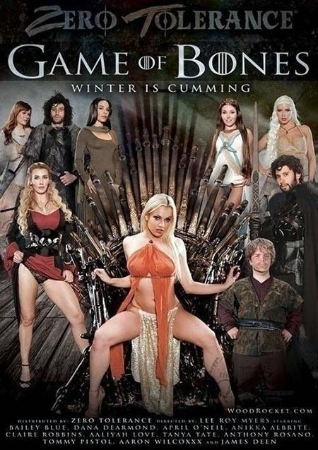 NNão há limites para a criatividade! Nesta paródia, a série "Game of Thrones" se tornou "Game of Bones - O inverno é um orgasmo" - Reprodução