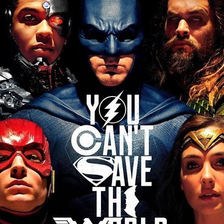 Cartaz de "Liga da Justiça" - Reprodução/Warner Bros.