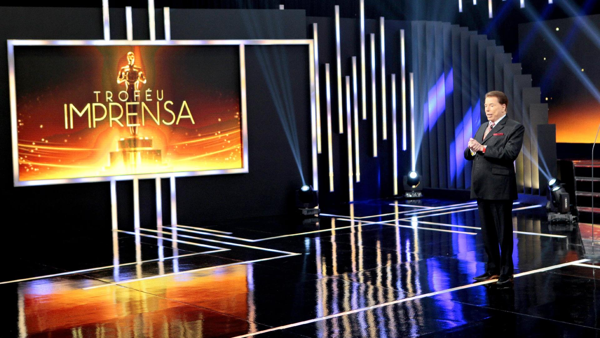 Silvio Santos apresenta a 60ª edição do Troféu Imprensa - Lourival Ribeiro/SBT