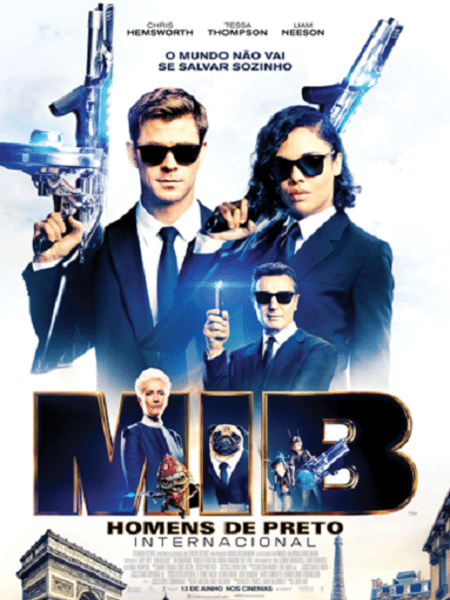 Pôster de "MIB: Homens de Preto - Internacional" - Divulgação - Divulgação