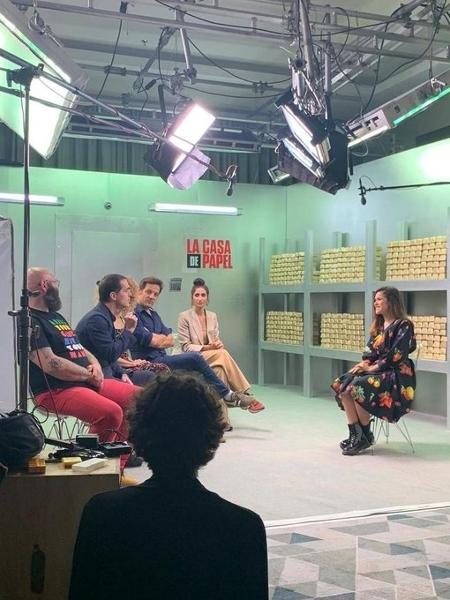 Maísa entrevista o elenco de La Casa de Papel - Reprodução/ Instagram