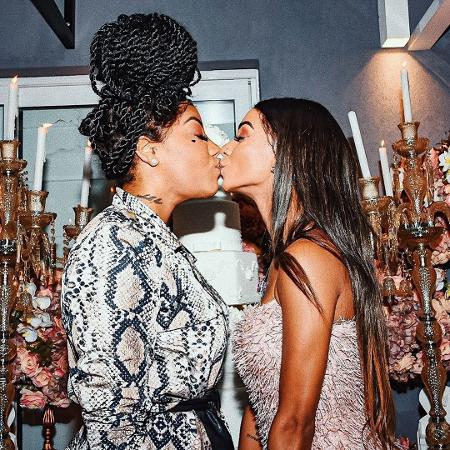 Ludmilla e Brunna Gonçalves completam três anos de relacionamento hoje - Reprodução/ Instagram