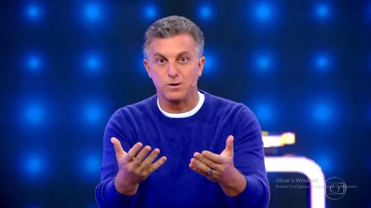 Luciano Huck - Reprodução/Globo - Reprodução/Globo