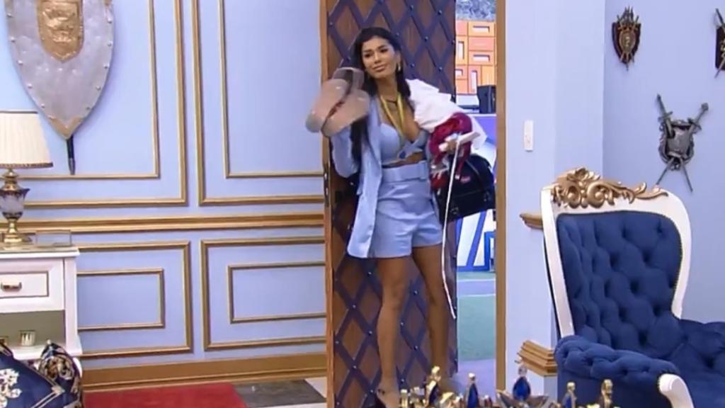 BBB 21: Pocah se despede do quarto do líder - Reprodução/Globoplay