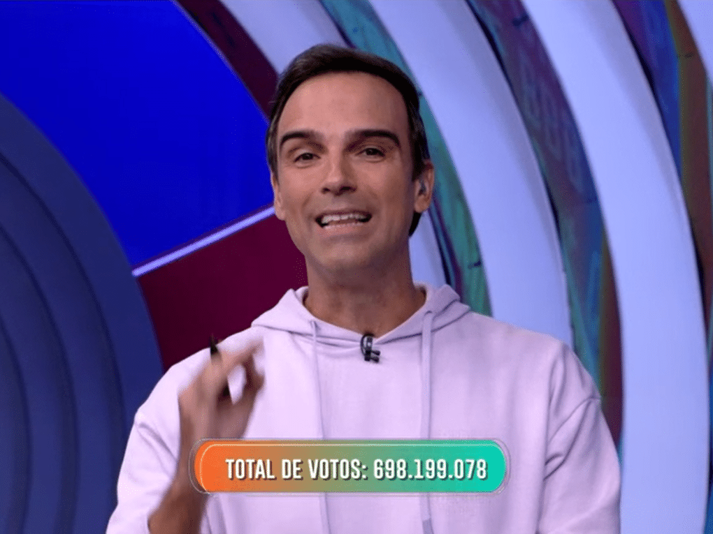 Tadeu vibra em noite de paredão: 'Segundo maior de toda história do 'BBB'"