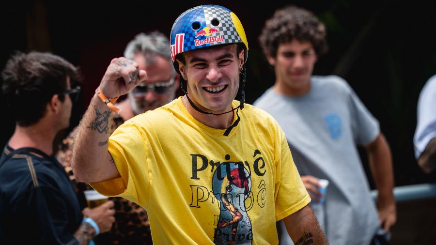 Pedro Barros na Red Bull Skate Generation em Florianopolis, Brasil, 2021 - Marcelo Maragni/Divulgação