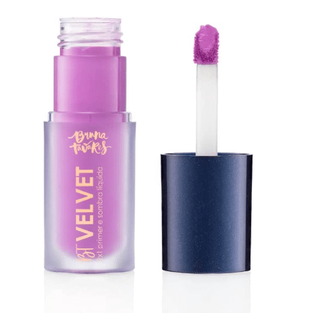 VELVET/2X1 PRIMER/SOMBRA LÍQUIDA VIOLET!, Bruna Tavares - Divulgação - Divulgação