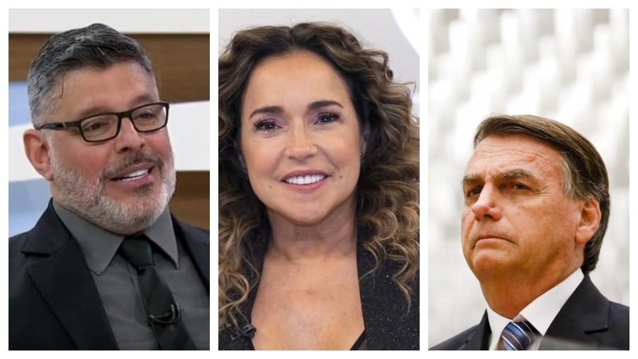 Alexandre Frota disse que Bolsonaro ficou irritado com campanha do "ele não" liderada por Daniela Mercury em 2018 - Reprodução