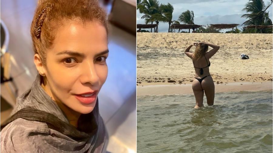 Vanessa da Mata posa com bumbum à mostra nas redes sociais