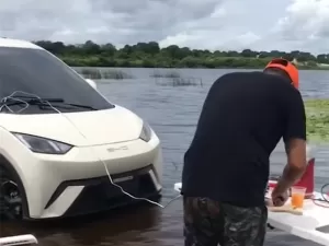 Churrasco com carro elétrico: vídeo viraliza e mostra novos usos do veículo