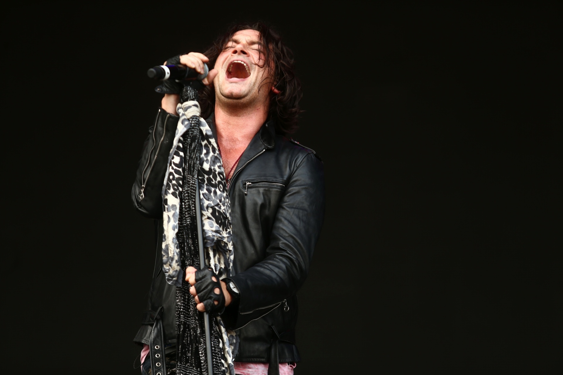 25.set.2015 - Primeiro show do quinto dia, o Clássicos do Terror homenageia a trilha sonora do grandes filmes de terror, além de tocar sucessos do heavy metal. - Wilton Junior/Estadão Conteúdo