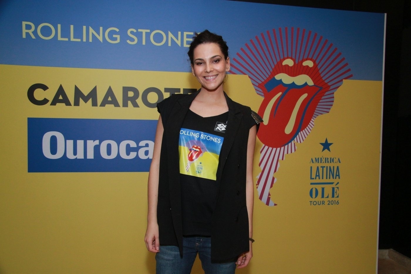 20.fev.2016 - Famosos no show do Rolling Stones no Rio de Janeiro - Thyago Andrade/Brazil News