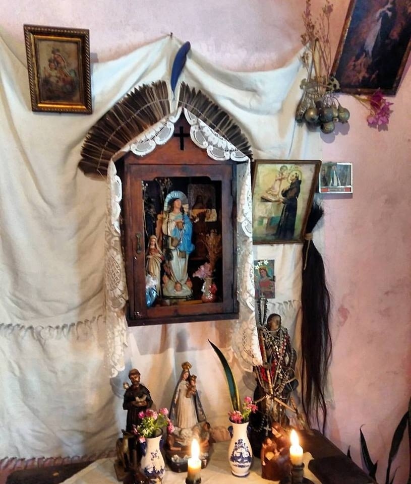 Peça "Oratório de Doninha" do artista Raimundo Rodriguez presente na novela "Velho Chico" da Rede Globo. - Divulgação