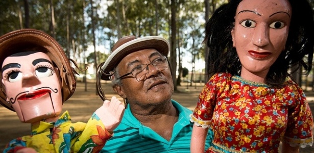 Mestre Zé Lopes (PE) apresenta o espetáculo "A Fazenda do Coronel Mané Pacarú" - Divulgação - Divulgação
