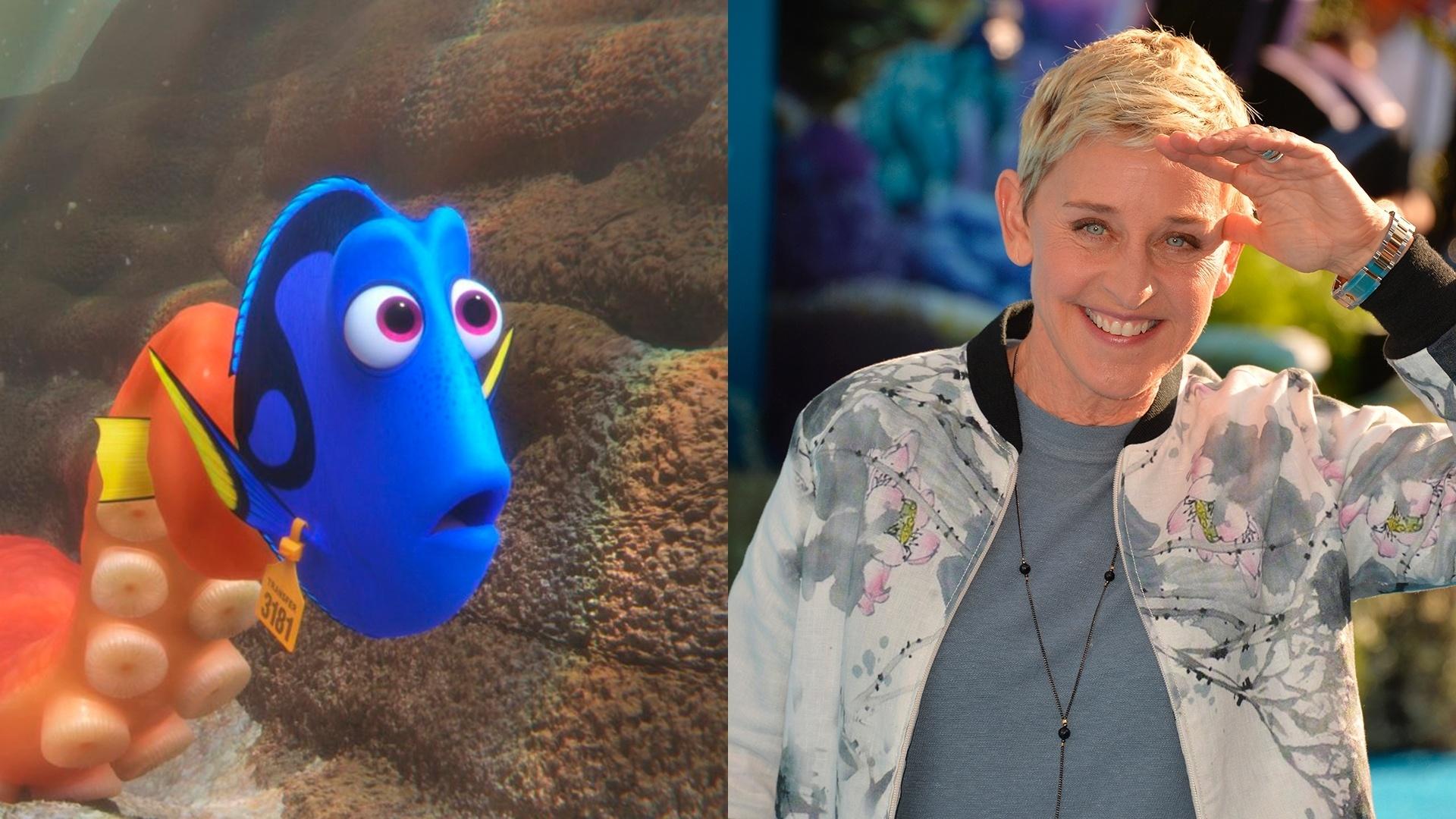 Cena do filme "Procurando Dory" (2016), de Andrew Stanton e Angus MacLane/shutterstock.com - Reprodução/Montagem