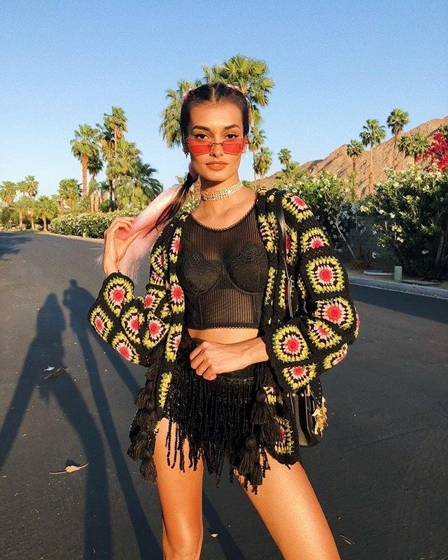 A modelo brasileira Gizele Oliveira - Reprodução/Instagram