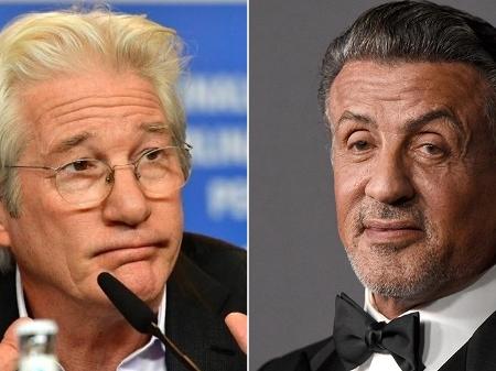 Richard Gere e Stallone não se gostam até hoje... - Getty Images