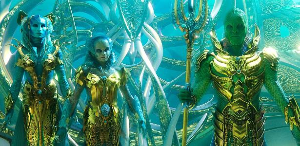 Aquaman - Imagem divulgada mostra um dos monarcas dos "sete reinos" de Atlantis - Reprodução - Reprodução