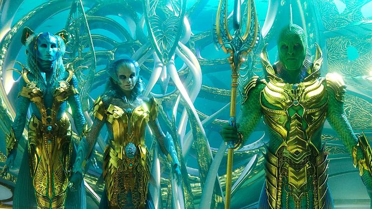 Djimon em Aquaman - Reprodução - Reprodução