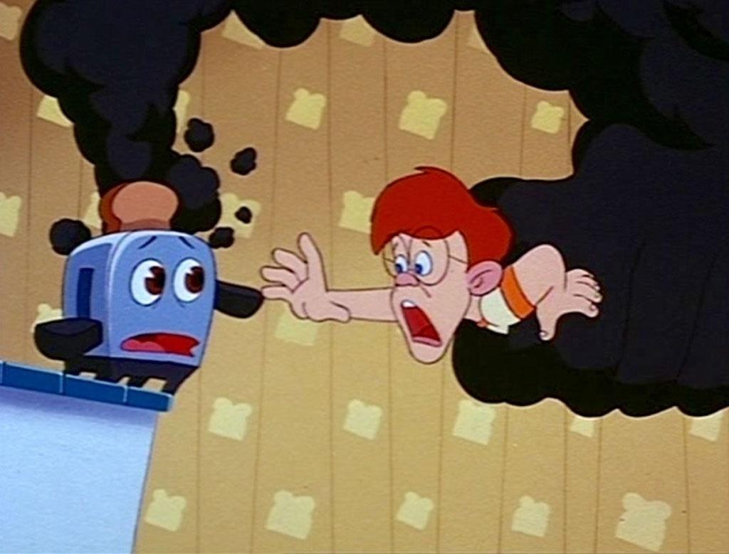 Cena de "A Torradeira Valente" (1987) - Divulgação