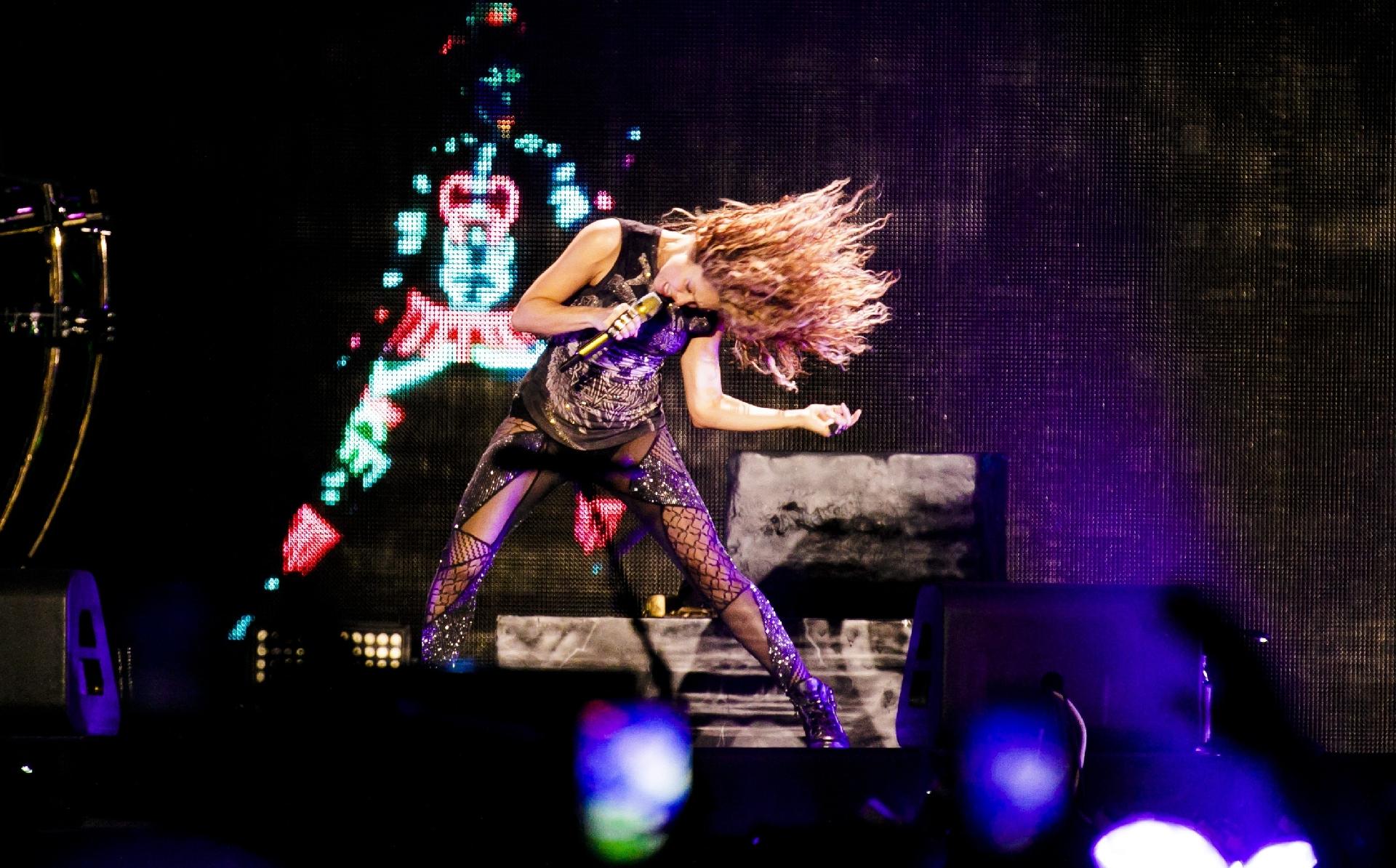 Shakira faz show no estádio Allianz Parque, em São Paulo - Mariana Pekin/UOL