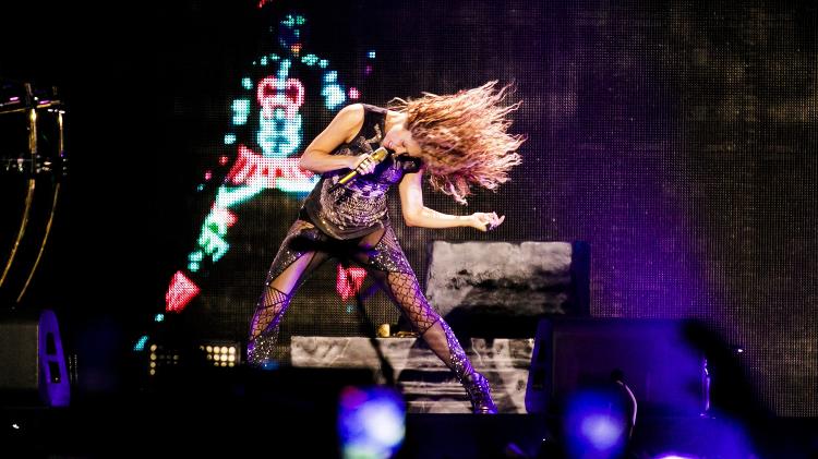 Shakira faz show no estádio Allianz Parque, em São Paulo - Mariana Pekin/UOL - Mariana Pekin/UOL