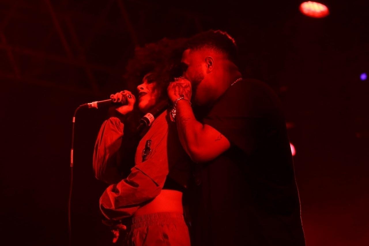 Baco Exu do Blues fez show no palco São Bento - Nelson Antoine/UOL