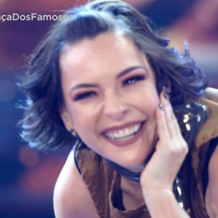 Regiane Alves durante apresentação da Dança dos Famosos - Reprodução/TV Globo
