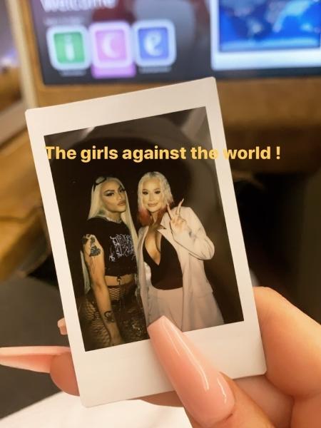 Pabllo Vittar e Iggy Azalea - REPRODUÇÃO/INSTAGRAM - REPRODUÇÃO/INSTAGRAM