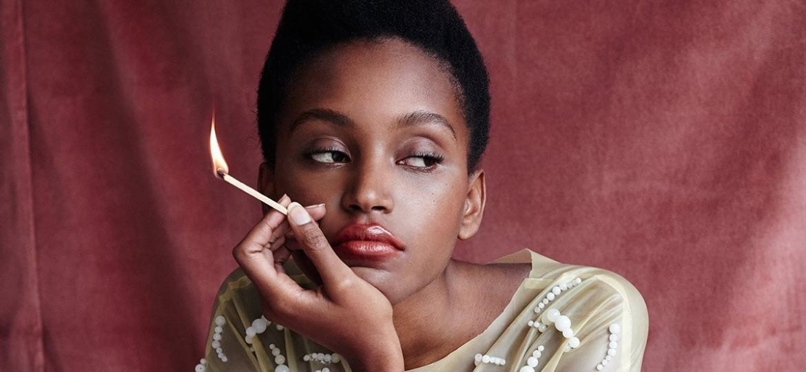 A modelo Christelle Yambayisa - Reprodução/Instagram