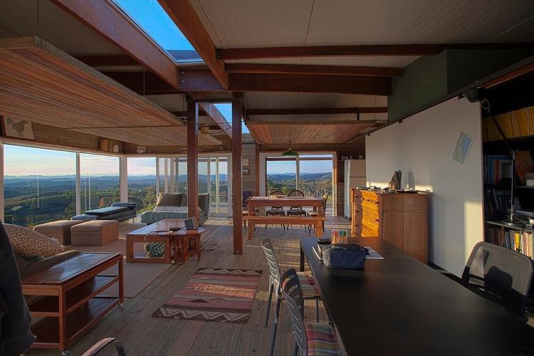 Casa Cinco Cantos - Cunha/SP - Reprodução/Airbnb - Reprodução/Airbnb