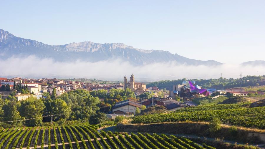 Região de vinícolas de La Rioja, no norte da Espanha - Daniel Tomlinson/Getty Images/iStockphoto