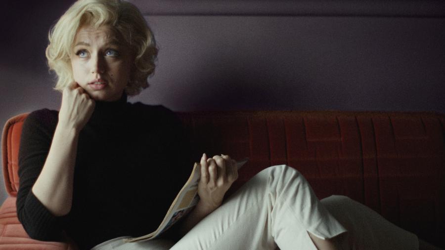 Ana de Armas como Marilyn Monroe em "Blonde", filme da Netflix - Netflix/Divulgação