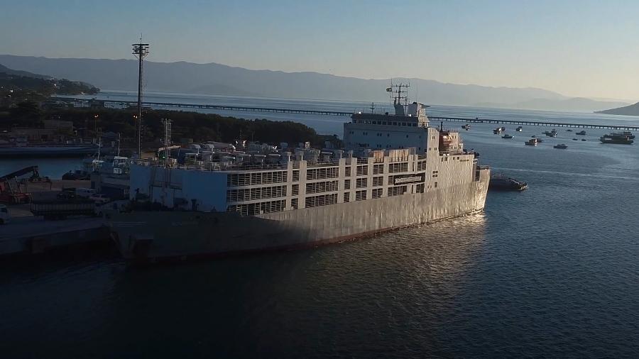 Barco da Morte: o Mawashi Expressmaior é o maior navio de exportação de animais vivos do mundo - Divulgação