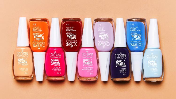 Cores de esmalte: como os nomes e as coleções são criados