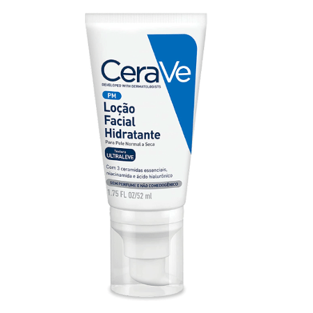 Loção Hidratante para o rosto - CeraVe - Divulgação - Divulgação