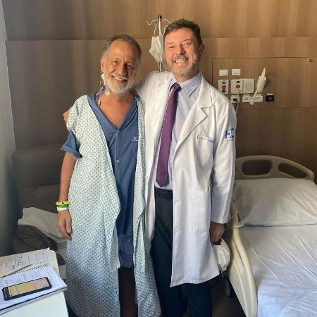 Paulo Peregrino, 61, foi diagnosticado com seu primeiro linfoma de Hodgkin em 2018 - Divulgação/Instagram @paulocfperegrino