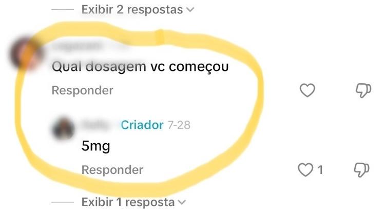 Usuária de versão manipulada de tirzepatida admite compra com dosagem vendida pela Mounjaro