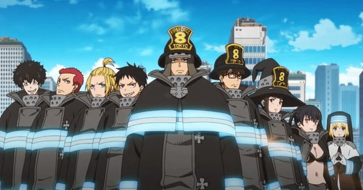 Anime 'Fire Force' Anime 'Fire Force'