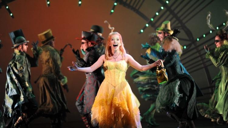 Ensaio do musical "Wicked", no teatro Renault, em São Paulo - Emiliano Capozoli/UOL - Emiliano Capozoli/UOL