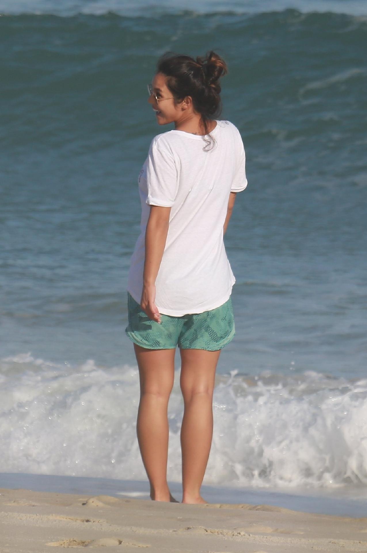 Grávida de Madalena, primeiro filho com Bruno Gissoni, atriz entrou recentemente no 9º mês de gestação e diz que não se reconciliou com o pai da criança - Dilson Silva/AgNews