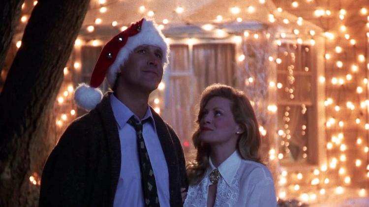 Chevy Chase e Beverly D'Angelo em cena de "Férias Frustradas de Natal" (1989) - Divulgação - Divulgação