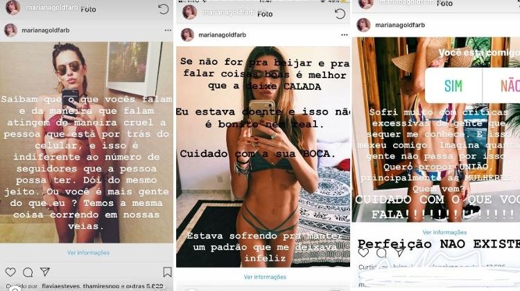 Mariana Goldfarb desabafa nas redes sociais - Reprodução/Instagram - Reprodução/Instagram