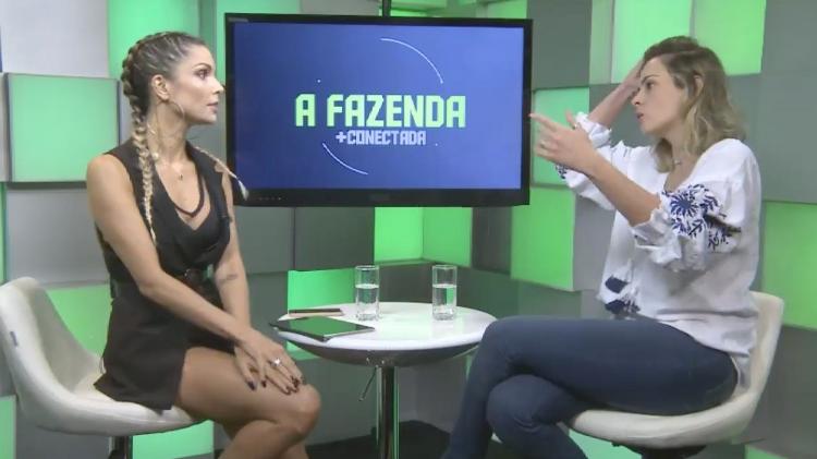 Flavia e Ana - Reprodução/PlayPlus - Reprodução/PlayPlus