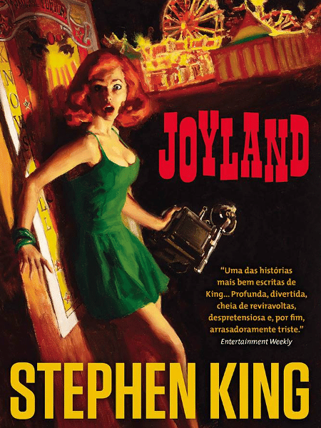 Capa do livro "Joyland", de Stephen King - Reprodução
