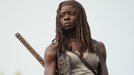Michonne (Danai Gurira) em cena de "The Walking Dead" - Divulgação